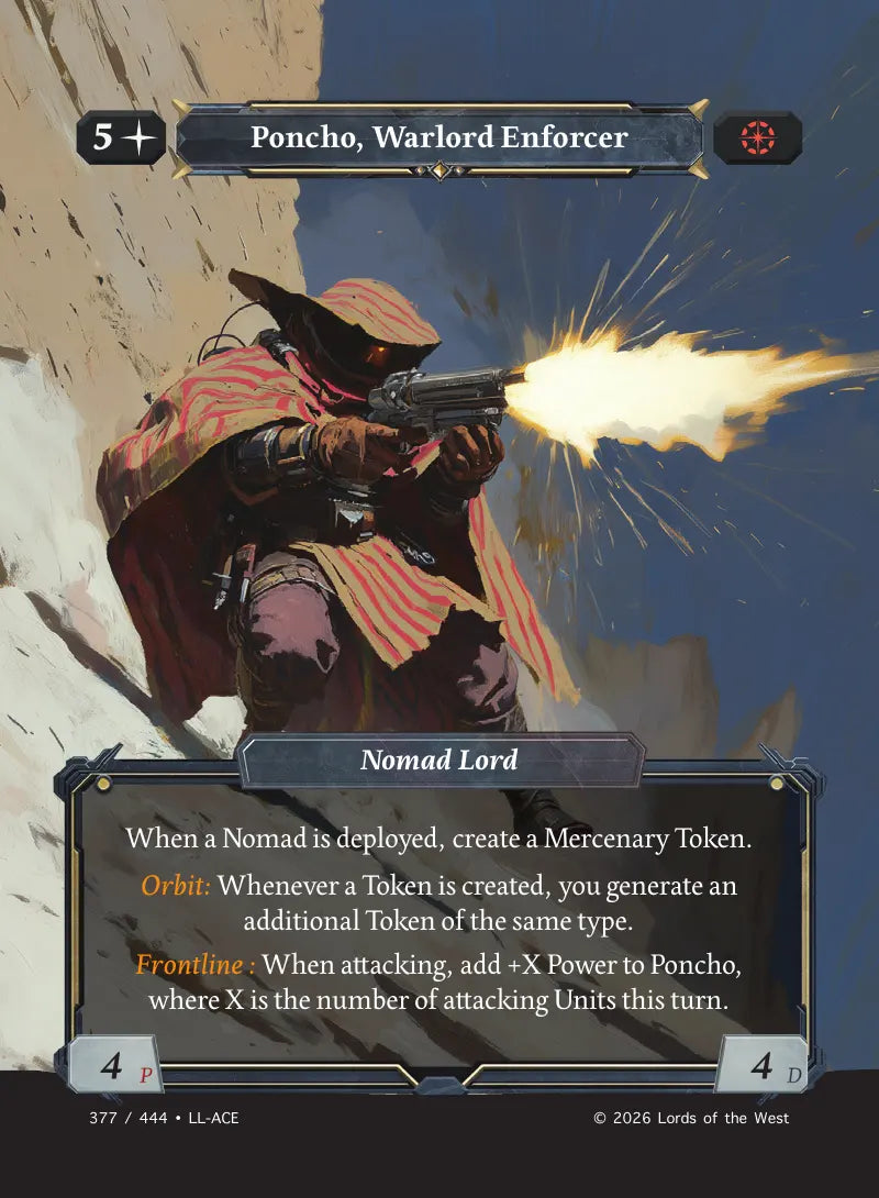 Poncho, Warlord Enforcer — ACE 377 card