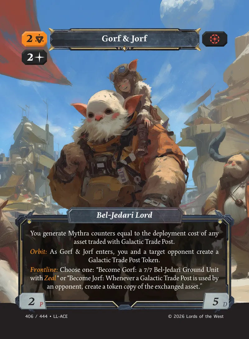 Gorf & Jorf card